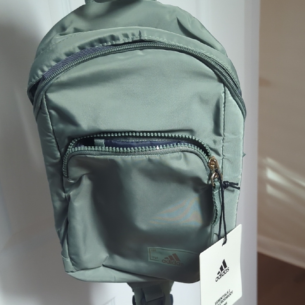 Addias Light Green Crossbody pack